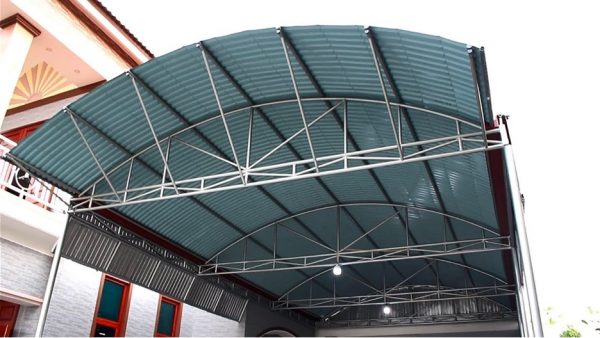 15+ mẫu thiết kế mái vòm sân thượng đẹp - Cơ khí Ngọc Vân